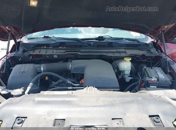 1C6RR7LG8GS411909 2016 RAM 1500 Burgundy Вид ззаду