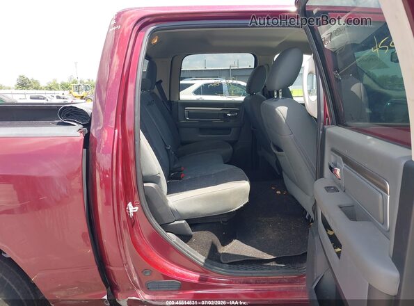 1C6RR7LG8GS411909 2016 RAM 1500 Burgundy Вид наклейки з VIN-кодом