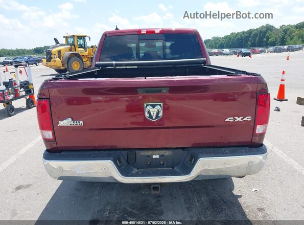 1C6RR7LG8GS411909 2016 RAM 1500 Burgundy 