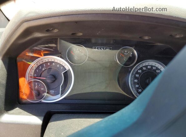 1C6RR7LG9KS681353 2019 RAM 1500 Red Вид щитка приладів