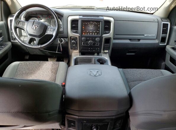 1C6RR7LM3GS105870 2016 RAM 1500 Black წინა პანელის ხედი