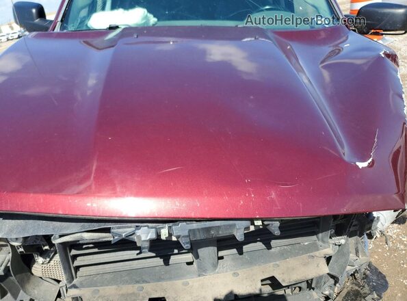 1C6RR7LM5GS272425 2016 RAM 1500 Red Widok wnętrza z tyłu