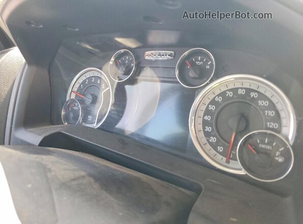 1C6RR7LM5GS272425 2016 RAM 1500 Red Widok zestawu wskaźników