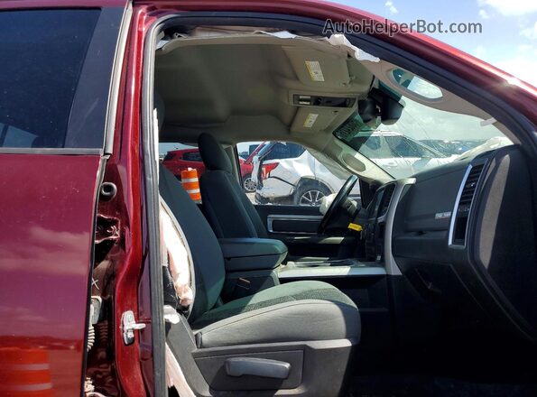 1C6RR7LM5GS272425 2016 RAM 1500 Red Widok wnętrza z przodu