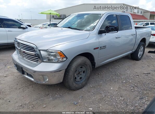 1C6RR7LM7HS871540 2017 RAM 1500 Silver წინა მარცხენა ხედი სამი მეოთხედიდან