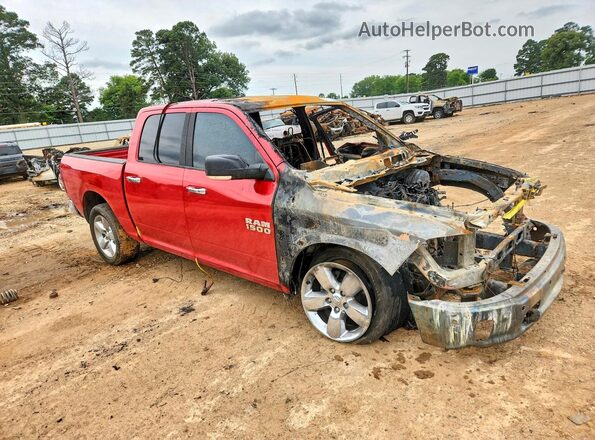 1C6RR7LM9GS175681 2016 RAM 1500 Красный Передняя правая четверть