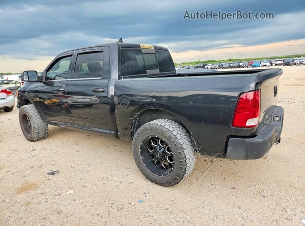 1C6RR7LT0JS273142 2018 RAM 1500 Black Հետևի ձախ