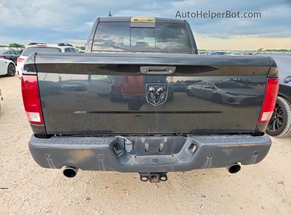 1C6RR7LT0JS273142 2018 RAM 1500 Black Հետևի տեսք