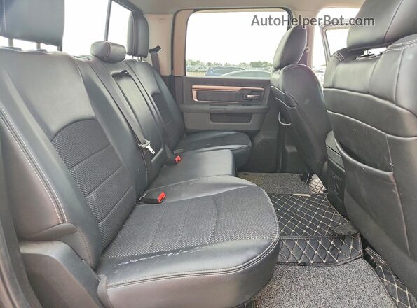 1C6RR7LT0JS273142 2018 RAM 1500 Black Հետևի նստատեղերի տեսք