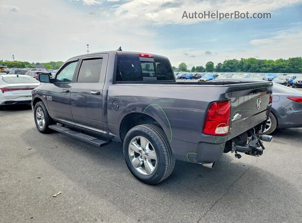 1C6RR7LT0JS284755 2018 RAM 1500 Gray Rear left