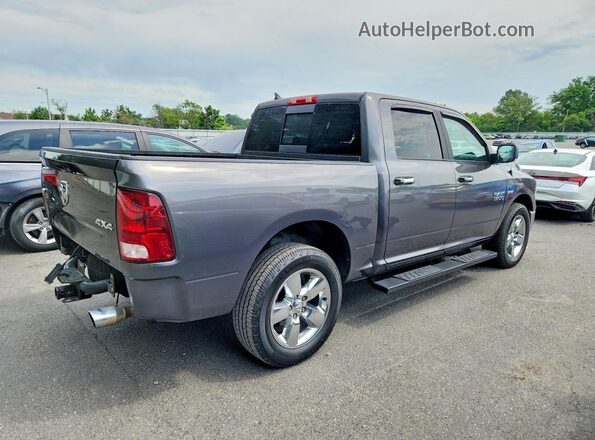 1C6RR7LT0JS284755 2018 RAM 1500 Gray Rear right