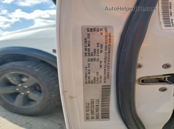 1C6RR7LT0LS155613 2020 RAM 1500 White ძრავის განყოფილების ხედი