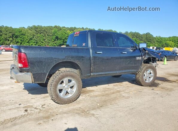 1C6RR7LT1GS139474 2016 RAM 1500 Черный Задняя правая четверть