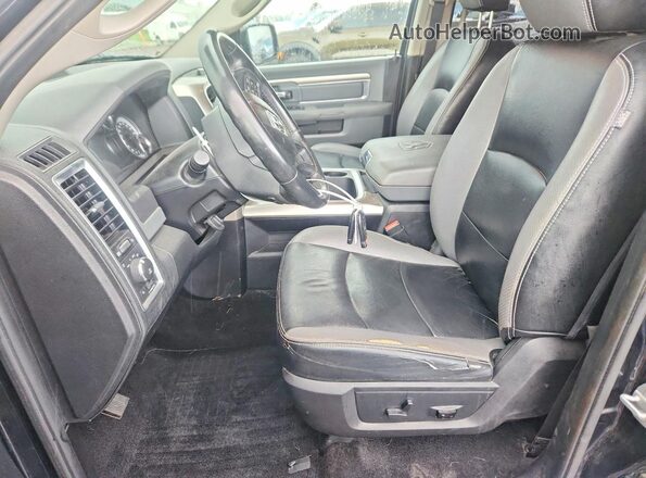 1C6RR7LT1GS205599 2016 RAM 1500 Black წინა სალონის ხედი