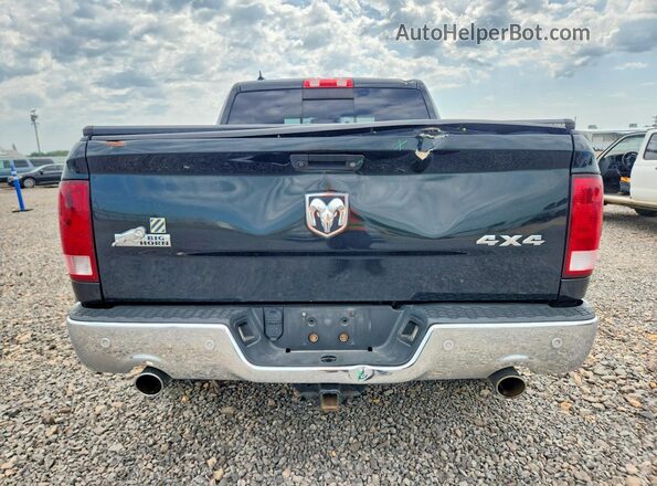 1C6RR7LT1GS205599 2016 RAM 1500 Black უკანა ხედი