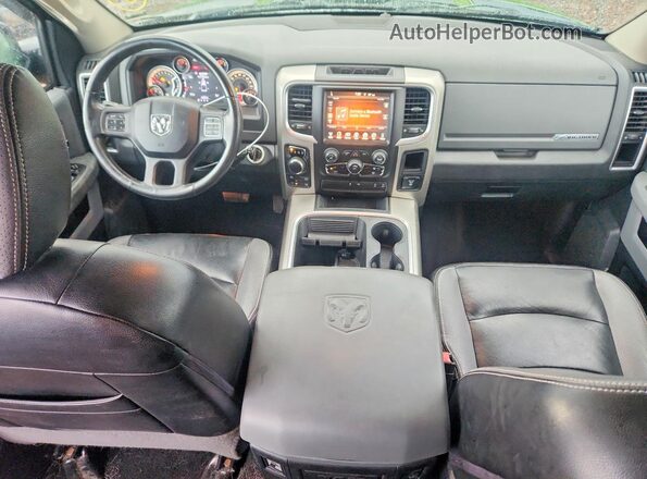 1C6RR7LT1GS205599 2016 RAM 1500 Black წინა პანელის ხედი
