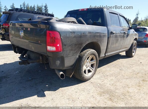 1C6RR7LT1GS317500 2016 RAM 1500 Black Trasero derecho