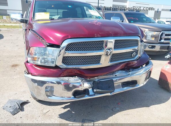 1C6RR7LT2JS137966 2018 RAM 1500 Темно-бордовый Вид спереди