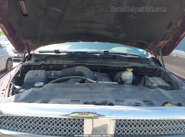 1C6RR7LT2JS137966 2018 RAM 1500 Темно-бордовый Вид сзади