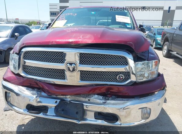 1C6RR7LT2JS137966 2018 RAM 1500 Темно-бордовый 