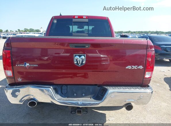 1C6RR7LT2JS137966 2018 RAM 1500 Темно-бордовый 