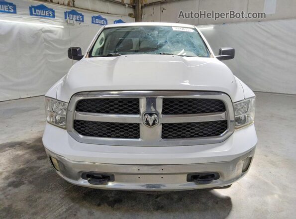 1C6RR7LT2JS161507 2018 RAM 1500 White Вид спереду