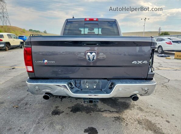 1C6RR7LT3GS302965 2016 RAM 1500 Gray უკანა ხედი