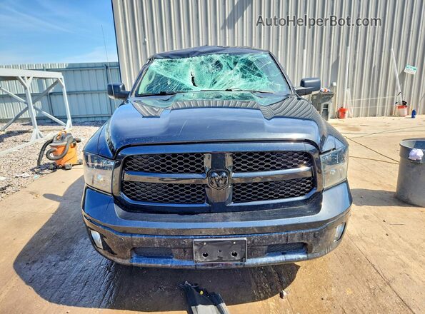 1C6RR7LT3JS237946 2018 RAM 1500 Черный Вид спереди