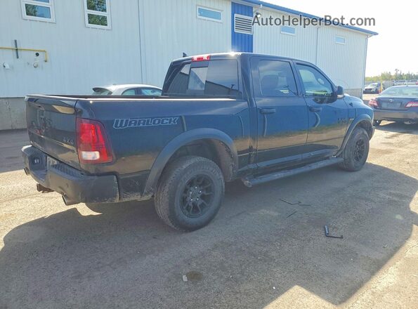 1C6RR7LT3MS553951 2021 RAM 1500 Черный Задняя правая четверть