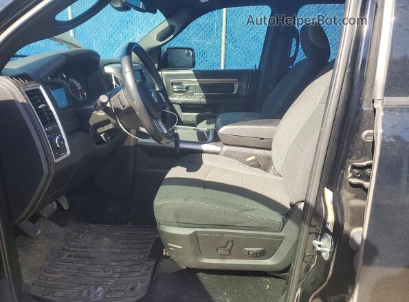 1C6RR7LT3MS553951 2021 RAM 1500 Черный Вид салона спереди