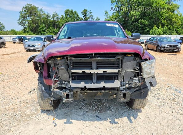 1C6RR7LT4GS422371 2016 RAM 1500 Burgundy წინა ხედი