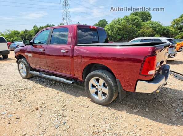 1C6RR7LT4GS422371 2016 RAM 1500 Burgundy უკანა მარცხენა