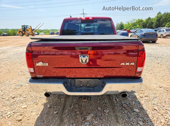 1C6RR7LT4GS422371 2016 RAM 1500 Burgundy უკანა ხედი