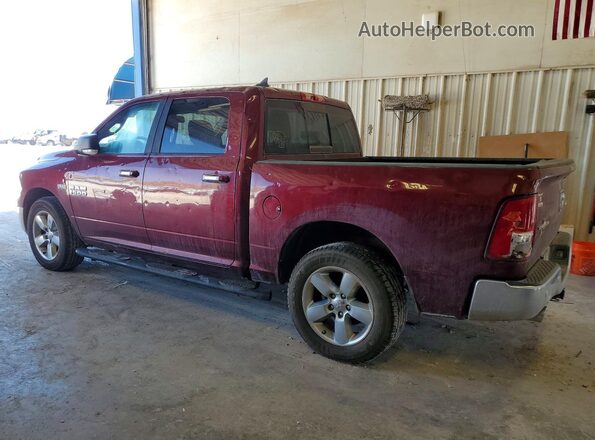 1C6RR7LT4HS779874 2017 RAM 1500 Maroon Trasero izquierdo