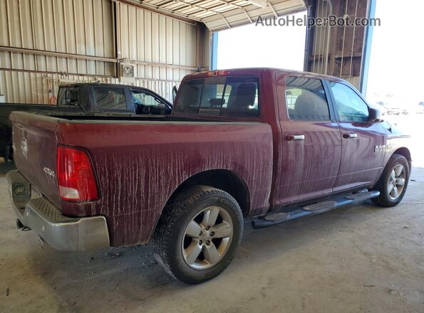 1C6RR7LT4HS779874 2017 RAM 1500 Maroon Trasero derecho