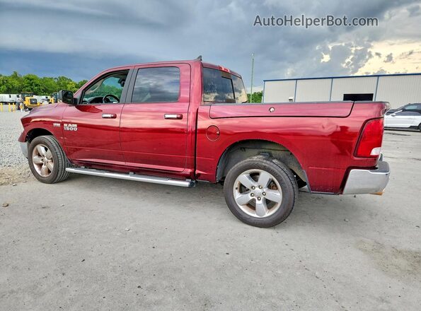 1C6RR7LT4HS853312 2017 RAM 1500 Красный Задняя левая четверть