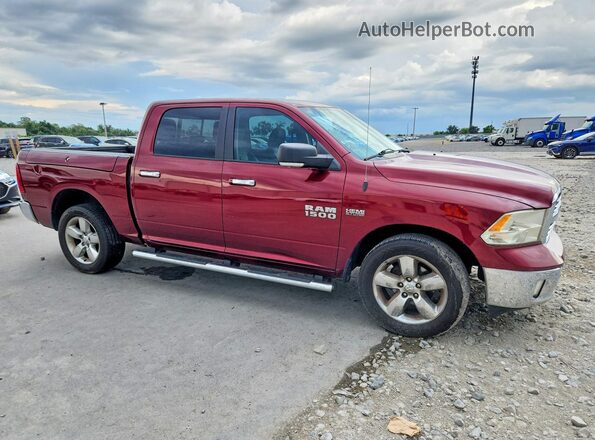 1C6RR7LT4HS853312 2017 RAM 1500 Красный Передняя правая четверть
