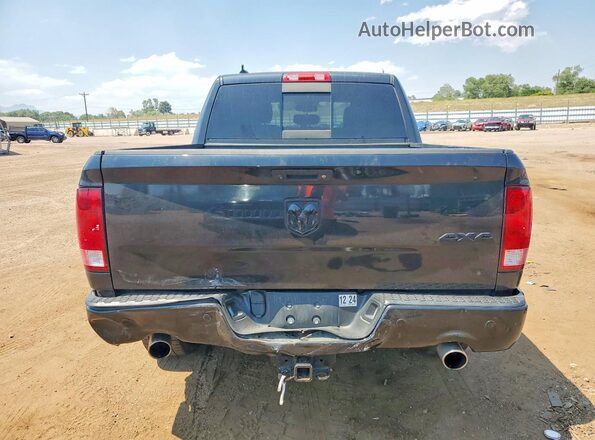 1C6RR7LT4JS241407 2018 RAM 1500 Black Vista trasera