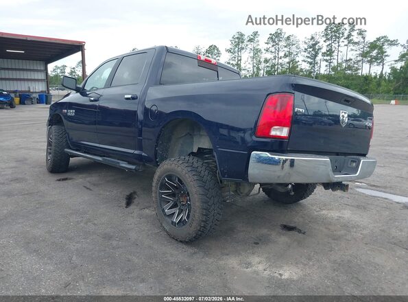 1C6RR7LT4JS250642 2018 RAM 1500 Blue Trasero izquierdo
