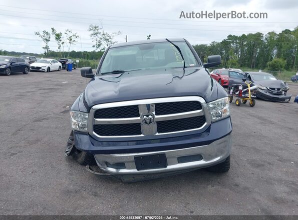 1C6RR7LT4JS250642 2018 RAM 1500 Blue Vista del cuadro de instrumentos