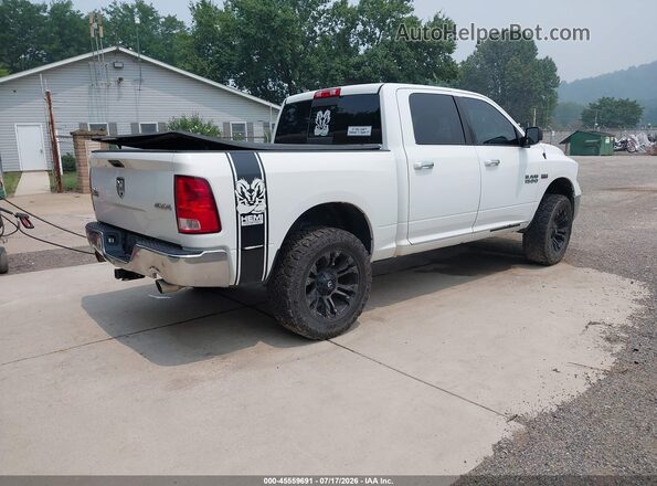 1C6RR7LT4JS294673 2018 RAM 1500 White Trasero derecho
