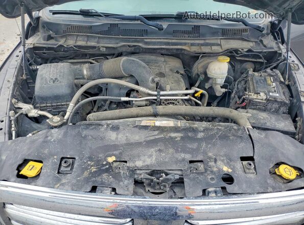 1C6RR7LT4JS333214 2018 RAM 1500 Charcoal Rear interior view