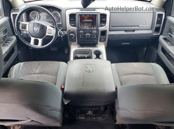 1C6RR7LT4JS333214 2018 RAM 1500 Charcoal Dashboard view