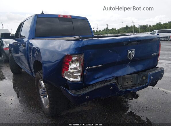1C6RR7LT5GS254191 2016 RAM 1500 Blue Trasero izquierdo