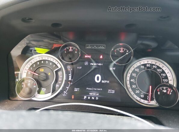 1C6RR7LT5GS287126 2016 RAM 1500 Серый Вид задних сидений