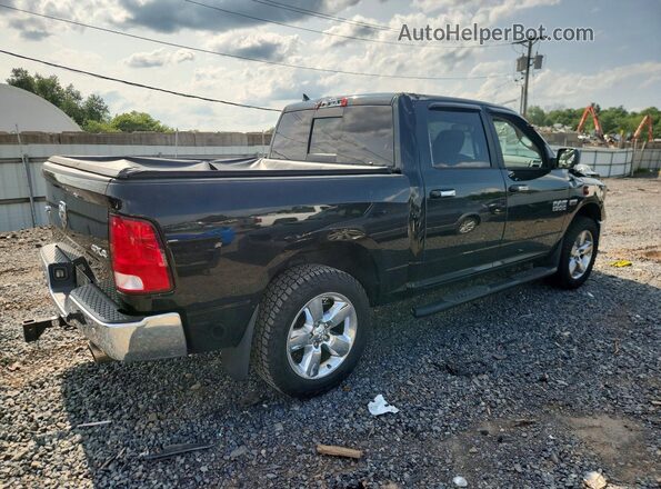 1C6RR7LT5HS594720 2017 RAM 1500 Черный Задняя правая четверть