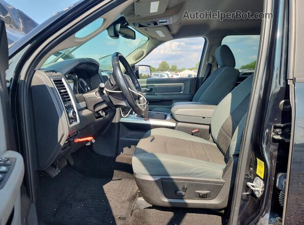 1C6RR7LT5HS594720 2017 RAM 1500 Черный Вид салона спереди