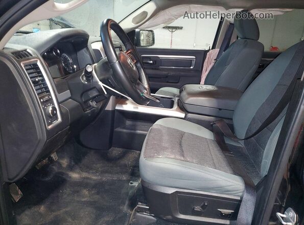 1C6RR7LT5HS685034 2017 RAM 1500 Black Front interior view