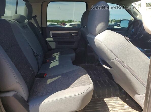 1C6RR7LT5KS523749 2019 RAM 1500 Black Rear seats view