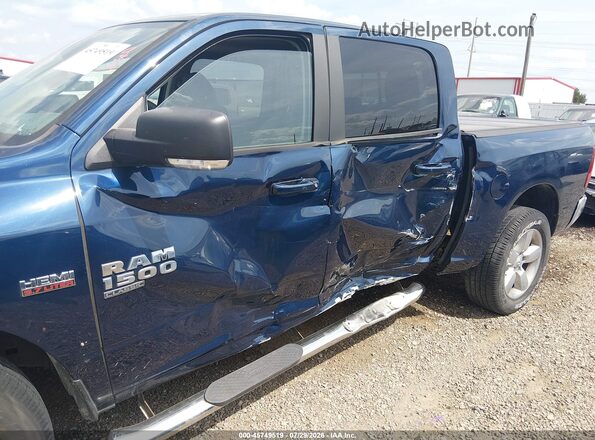 1C6RR7LT5KS641543 2019 RAM 1500 CLASSIC Blue Front view